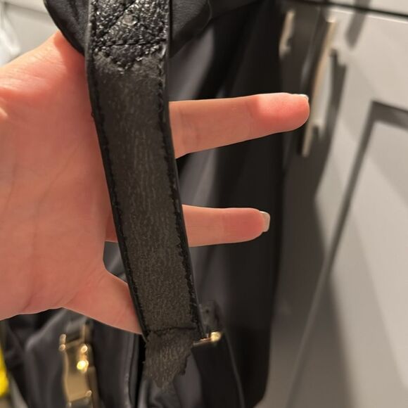 ?Last Deal?Black Backpack with Gold Accents main image 4